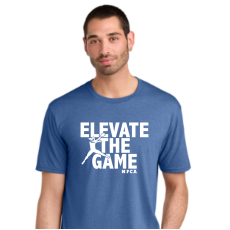 NFCA Elevate the Game royal short sleeve t-shirt